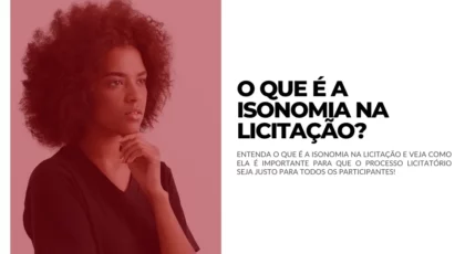 o que é a isonomia na licitação