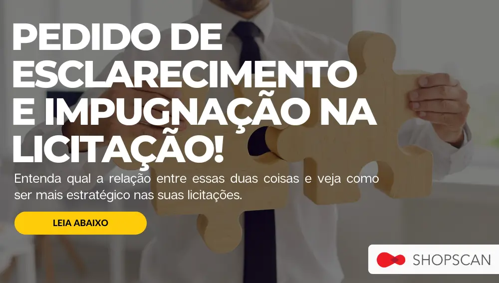 pedido de esclarecimento e a impugnação na licitação